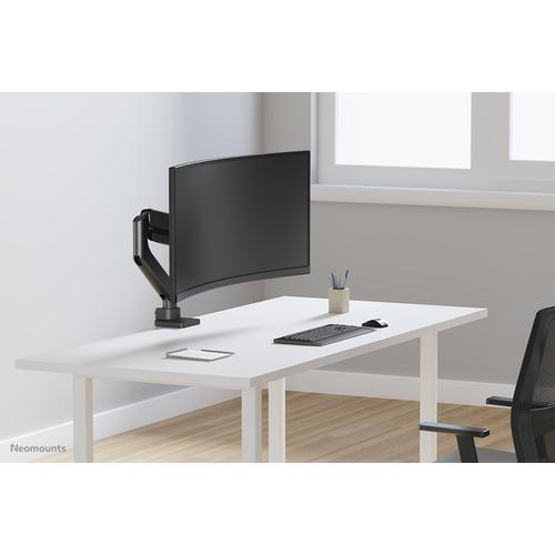 Neomounts Neomounts Next Core Desk Mount 1 Ultra Wide Curved screen (topfix clamp &grommet)