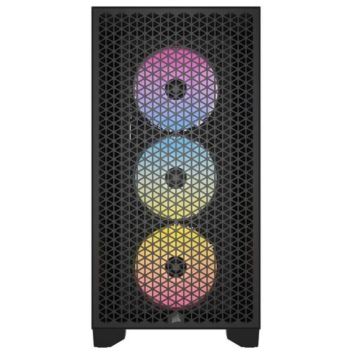 Corsair 3000D RGB Tempered Glass Mid-Tower Black