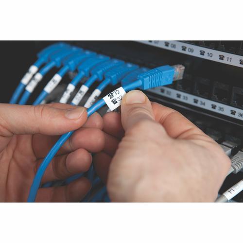 Dymo RHINO TAPE NYLON 12MM WIT