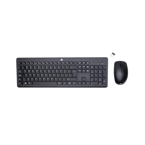 HP Printing & Computing ACC: HP 230 WL Mouse+KB Combo EMEA - INTL English Loc - Euro plug. QWERTY