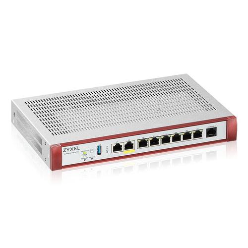 ZYXEL USG FLEX100 H Series 7 Gigabit user-definable ports 1*1G PoE+ 1*USB (device only)