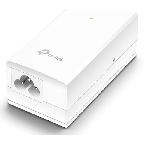 TP-Link 24V Passive PoE Adapter Gigabit Port Data Power over One Cable Up to 100 Metersincl. wall-mounting brackets Plastic Case Pocket Size