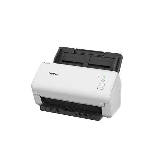 Brother Desktopscanner dubbelzijdig scannen 35 ppm (dubbelzijdig zwart-wit/kleur) 600 x600 dpi 512MB USB host 60 vel ADF