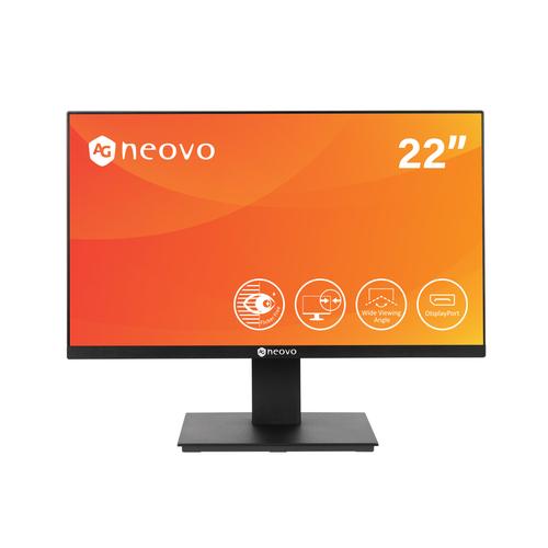 Neovo 21 5i FULL HD LED 1920*1080 VGA HDMI DisplayPort 250 cd/m2 30.000.000:1 3ms 170:160 speakers 2x 2W Blue-Light Flicker free
