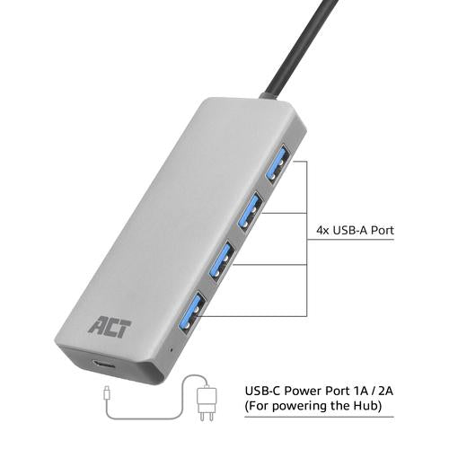 ACT USB-A hub 3.0 4 port USB-A