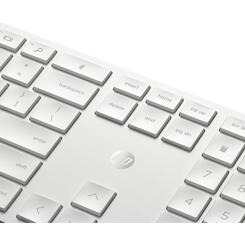 HP Printing & Computing HP 650 Wireless Keyboard and Mouse Combo WHT EURO QWERTY