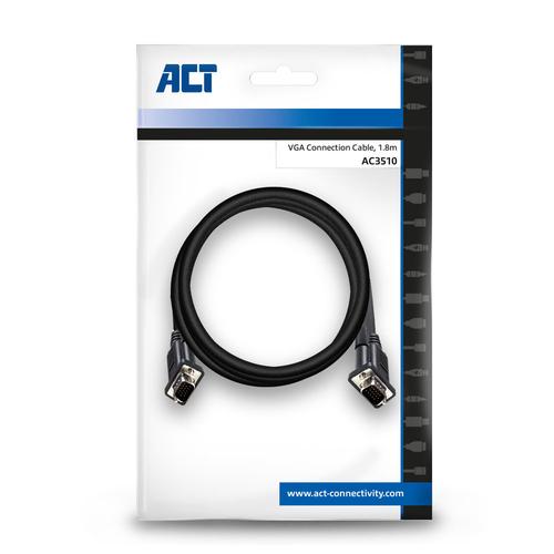 ACT VGA Monitor Cable 1.8 Meter Previous ACT AK3226