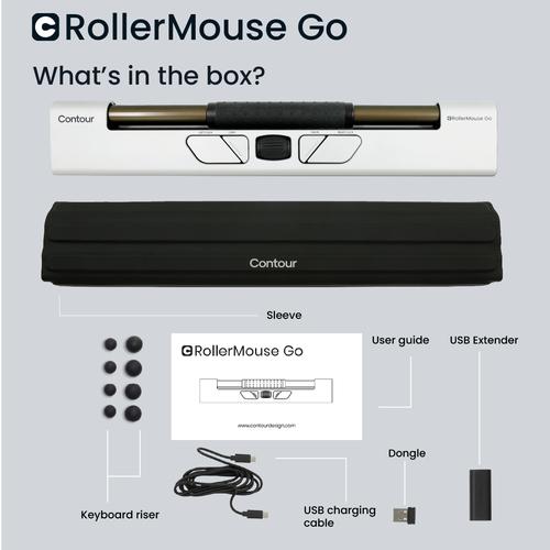 Contour RollerMouse Go + RollerMouse Go Dock