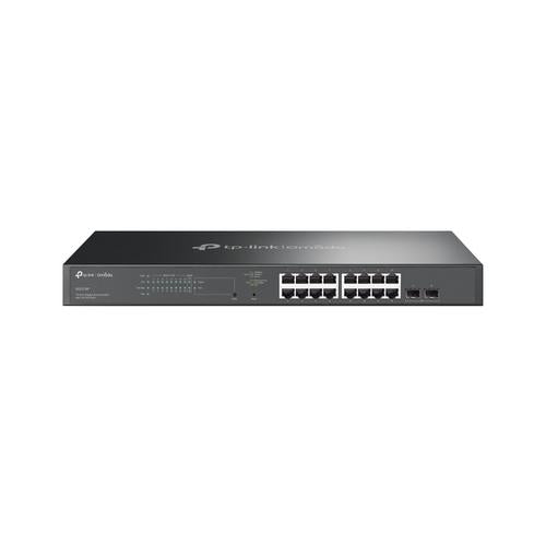 TP-Link JetStream 16-Port Gigabit Smart Switch with 2 Gigabi t SFP Slots