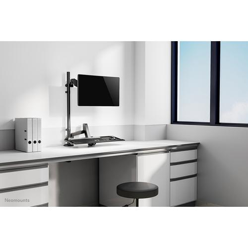 Neomounts Neomounts desk mounted sit-stand workstation (Screen Keyboard & Mouse)