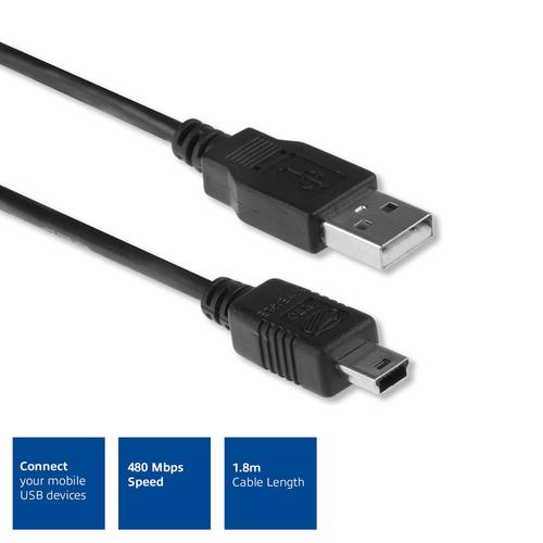 ACT Mini USB Connection Cable 1.8 Meter A-mini B 5P