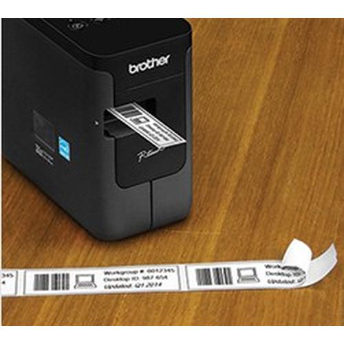 Brother P-Touch PT-P750W - Etiketprinter - thermische overdracht - Rol (2.4 cm) - tot 30 mm/sec - USB 2.0. Wi-Fi(n). NFC