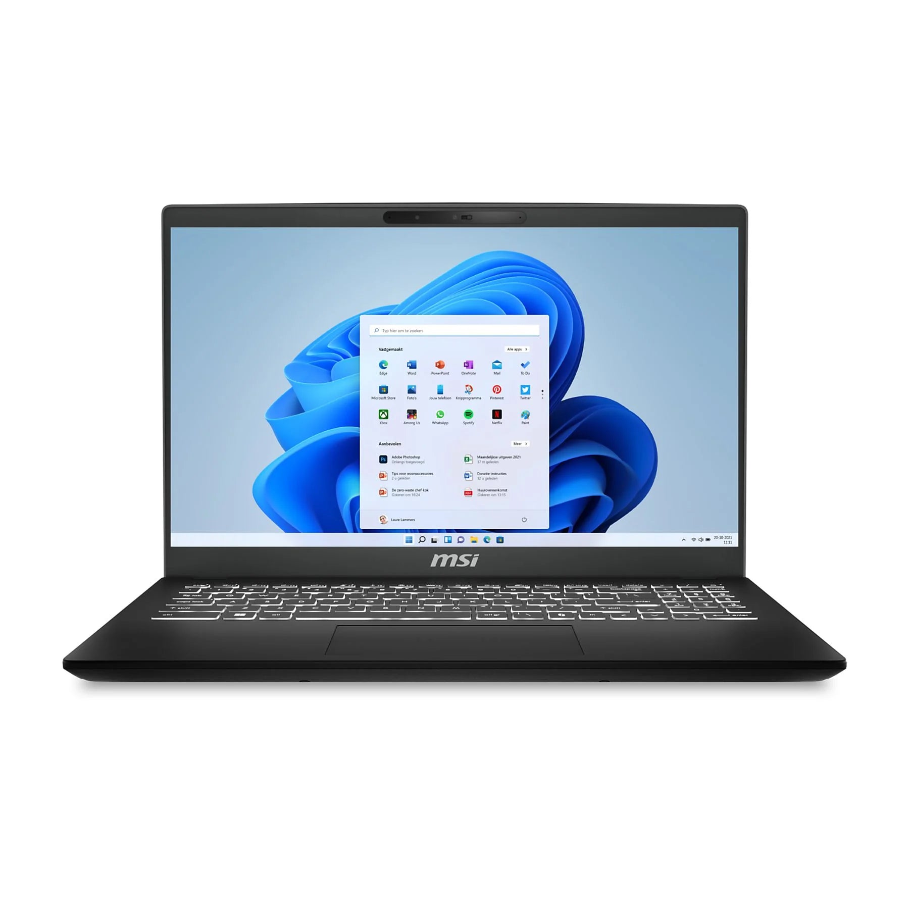 MSI 14i FHD+ 60 Hz / Intel Core i7-13700H /Intel Iris Xe Graphics x 4GB GDDR6 / 8GB*2 DDR4 / 512GB SSD (PCIE GEN4x4 NVMe) / W11 / Single backlight KB(Blue) QWERTY